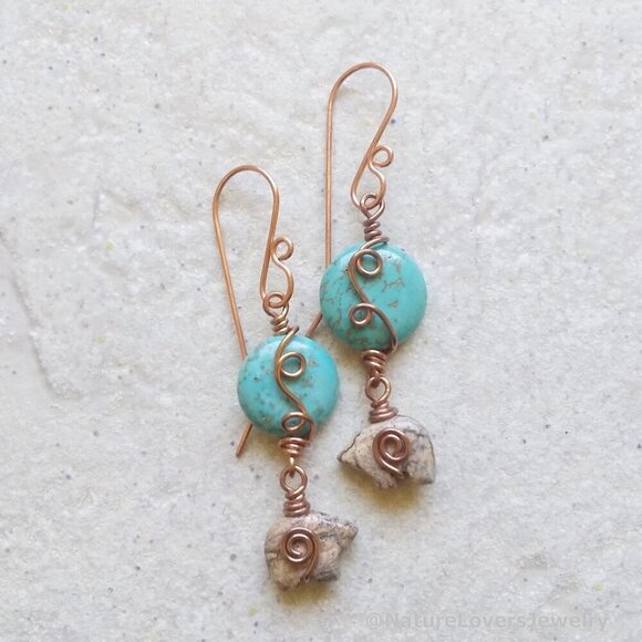 Southwestern Vibes! Mama Bears! Handmade Totem Bears & Spirit Animal Earrings - Picture 5 of 8